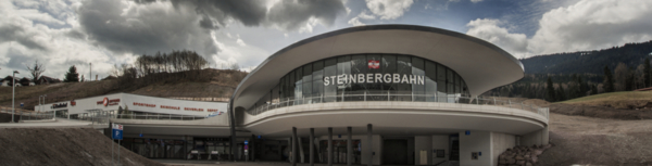 Kolejka Steinberg stacja dolna Leogang