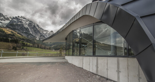 Kolejka Steinberg stacja dolna Leogang