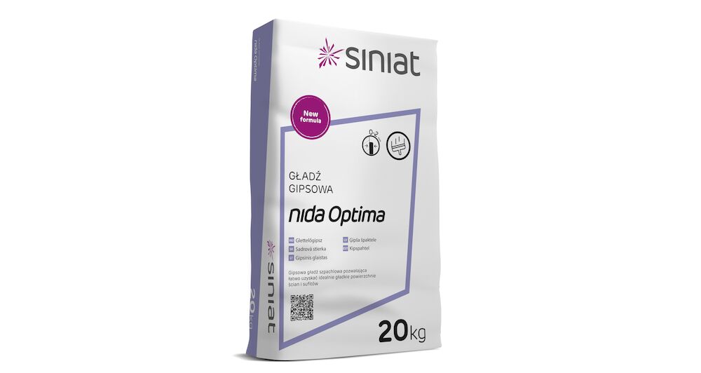 Gładź gipsowa Nida Optima