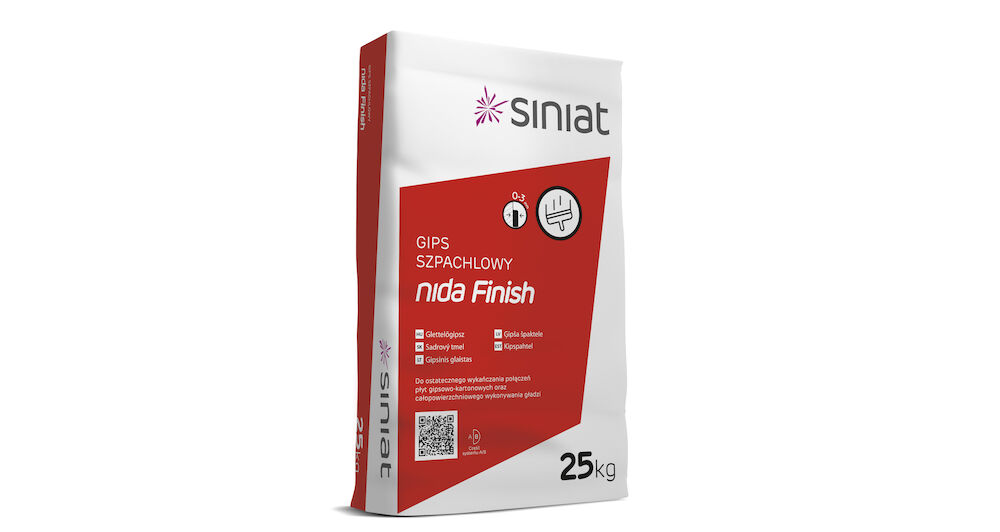 Gips szpachlowy Nida Finish