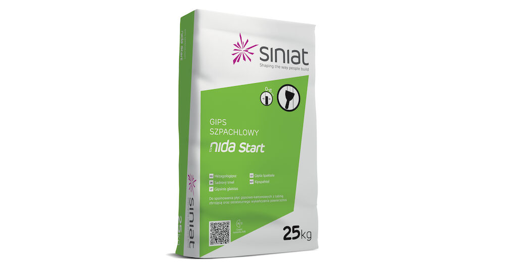 Gips szpachlowy Nida Start