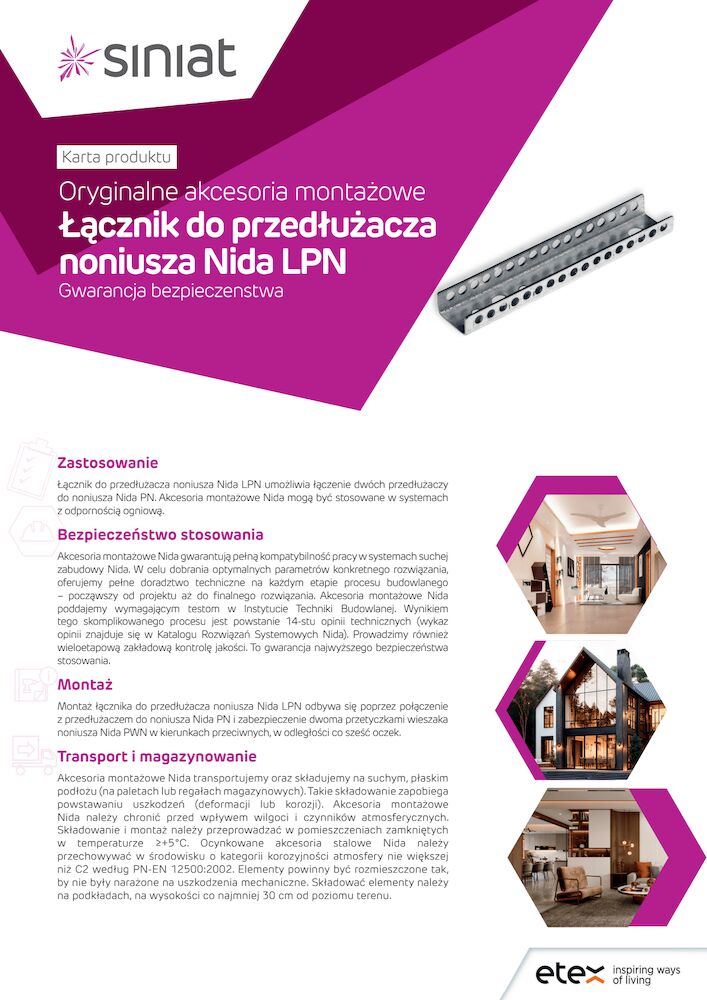 Łącznik Nida LPN