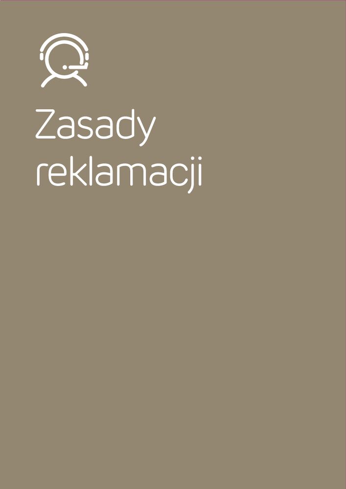 Rozdział 10: Zasady reklamacji