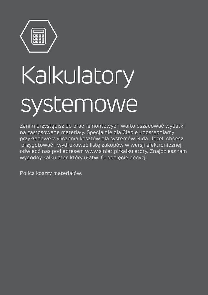 Rozdział 8: Kalkulatory systemowe